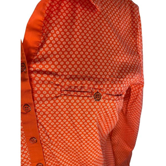 7th Avenue NY and Company Button Down Shirt Salmon Women's M - Picture 3 of 10